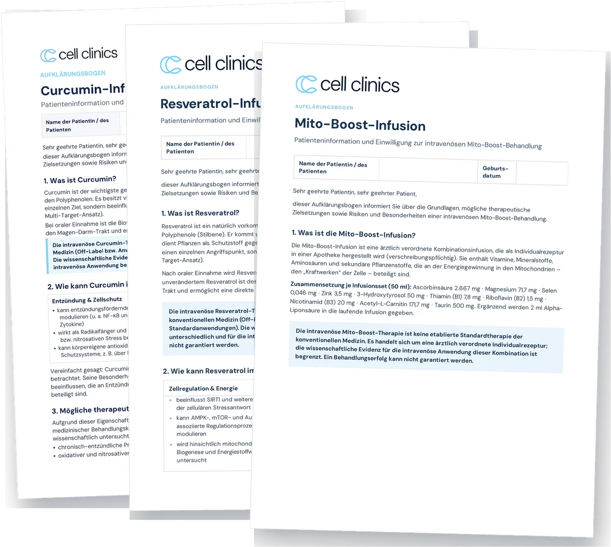Patient information & consent